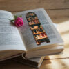 Houten Boekenlegger met Boekenplank Ontwerp Set van 3