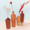 Handgemaakte Decoratieve Mini Bloemenvazen – Set van 2