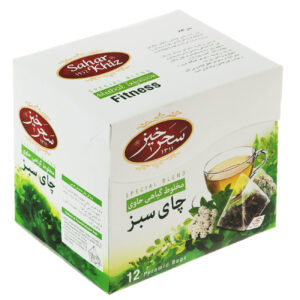 Saharkhiz Gemengde Groene Thee – Bittere Sinaasappel (Set van 7)