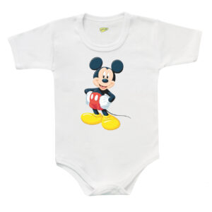 Baby Rompertje Korte Mouw – Mickey Mouse Ontwerp