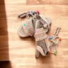 Boho Slingback Sandalen – Cream Handgemaakt Macramé