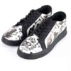 Graffiti Print Sneakers – Dames Trendy Casual Schoenen Model Halloween