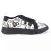 Graffiti Print Sneakers – Dames Trendy Casual Schoenen Model Halloween