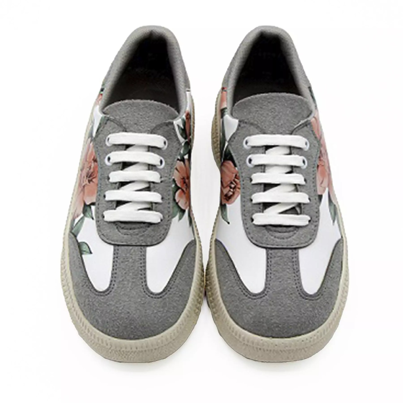 Graffiti Print Sneakers – Vrouwen’s Chique Casual Schoenen Model Rose