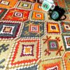 Tafelkleed Perzisch Kilim Ontwerp – Oranje PVC