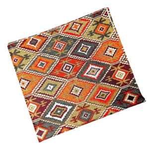 Tafelkleed Perzisch Kilim Ontwerp – Oranje PVC