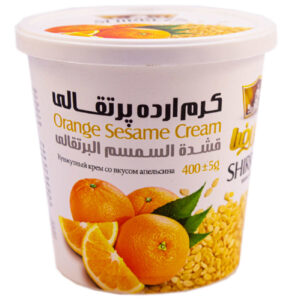 Shirreza Tahin Romige Sesamsaus met Sinaasappelsmaak – Perzische Ardeh, 400g (3x)