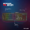 Tesco Gaming Toetsenbord met Perzische Toetsen TK 8121