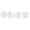 Uniseks Baby Kledingset met Nijlpaard Ontwerp 5 Stuks