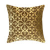 Fluwelen Kussensloop met Imitatieleren Accent – Eslimi Ontwerp (Set van 2)