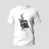 Iran Kaart & Geschiedenis T-shirt – Wit Katoen