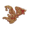 Broche Speld – Rood Vissenontwerp