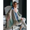 Dames Sjaal met Waterverfprint – Cream Katoen