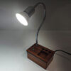 Houten Bureaulamp met Potloodhouder Model KM80