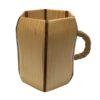 Houten Make-up Beker Kwastenhouder Artistiek