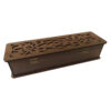 Klassieke Bruine Houten Theedoos – Simpel, Functioneel & Elegant