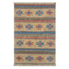 Perzische Shiraz Kelim, Navajo-stijl geometrisch, authentieke scheerwol