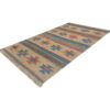 Perzische Shiraz Kelim, Navajo-stijl geometrisch, authentieke scheerwol