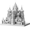 3D Metaal Puzzel – Sint-Basiliuskathedraal Model Kit