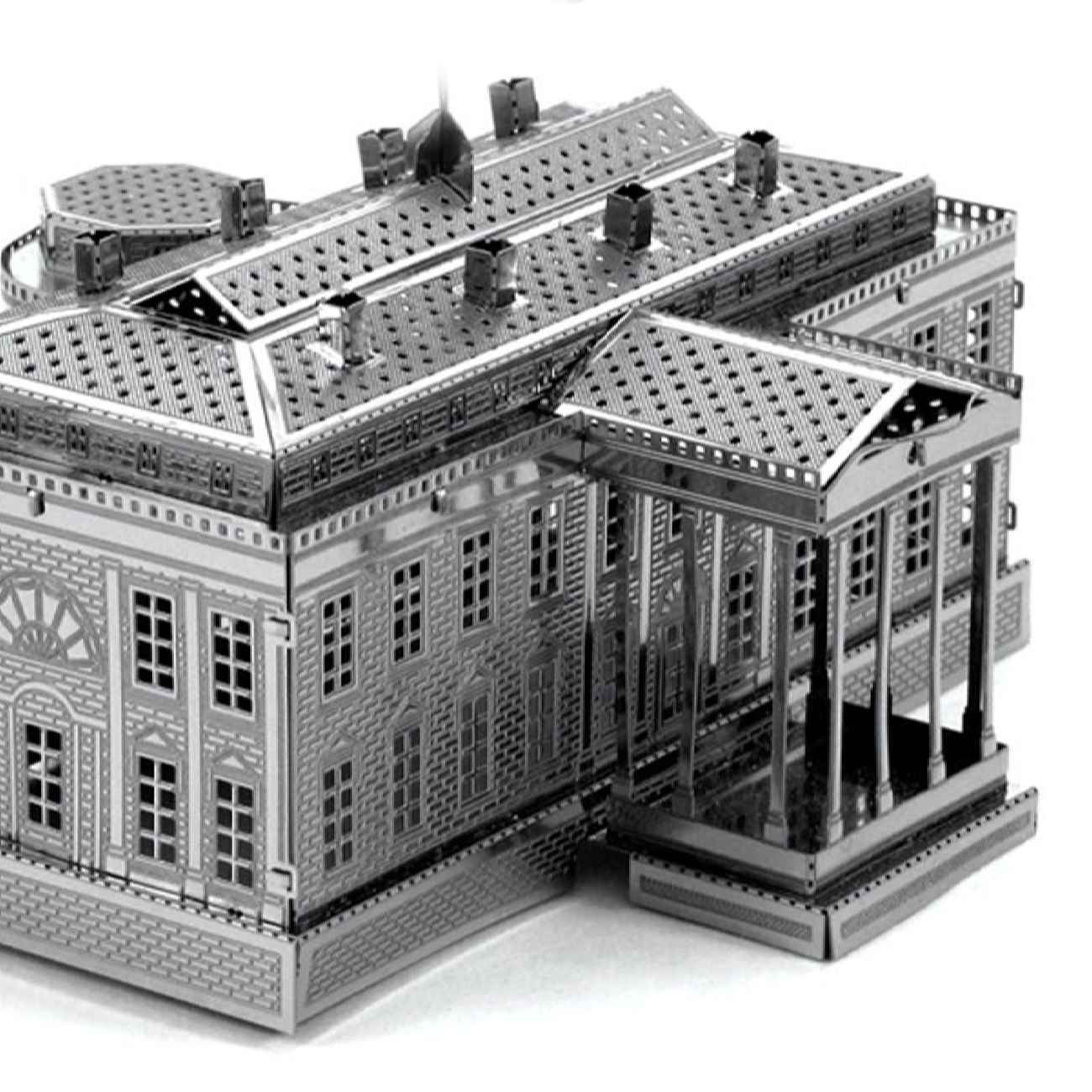 3D Metaal Puzzel – Het Witte Huis Model Kit