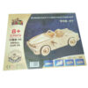 Maquette Model Kit: Houten Klassieke Auto – Crème