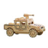3D Houten Puzzel – Militair Auto Model Kit