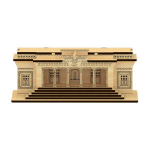 3D Houten Puzzel – Perzische Vuurtempel Model Kit