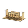 3D Houten Puzzel – Perzische Vuurtempel Model Kit