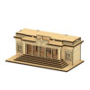 3D Houten Puzzel – Perzische Vuurtempel Model Kit