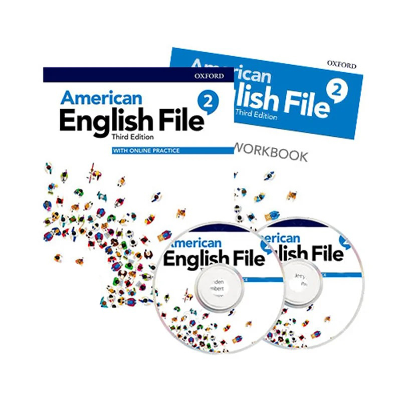 American English File Level 2 (3e Editie) met Audio-CD