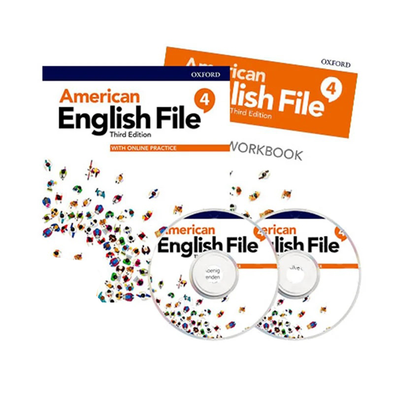 American English File Level 4 (3e Editie) met Audio-CD