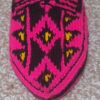Azerbeidzjan Haken Slippers – Blauw Traditioneel Design