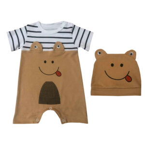 Baby Rompertje en Hoed Set Model Smile