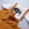 Baby T-shirt en Jumpsuit Set met Olifant Design