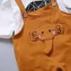 Baby T-shirt en Jumpsuit Set met Olifant Design
