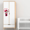Baby Houten Wandstickers – Minnie Mouse