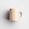 Keramische Koffiemok in Oranje Kleur