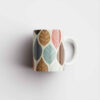 Keramische Koffiemok met Blad Design