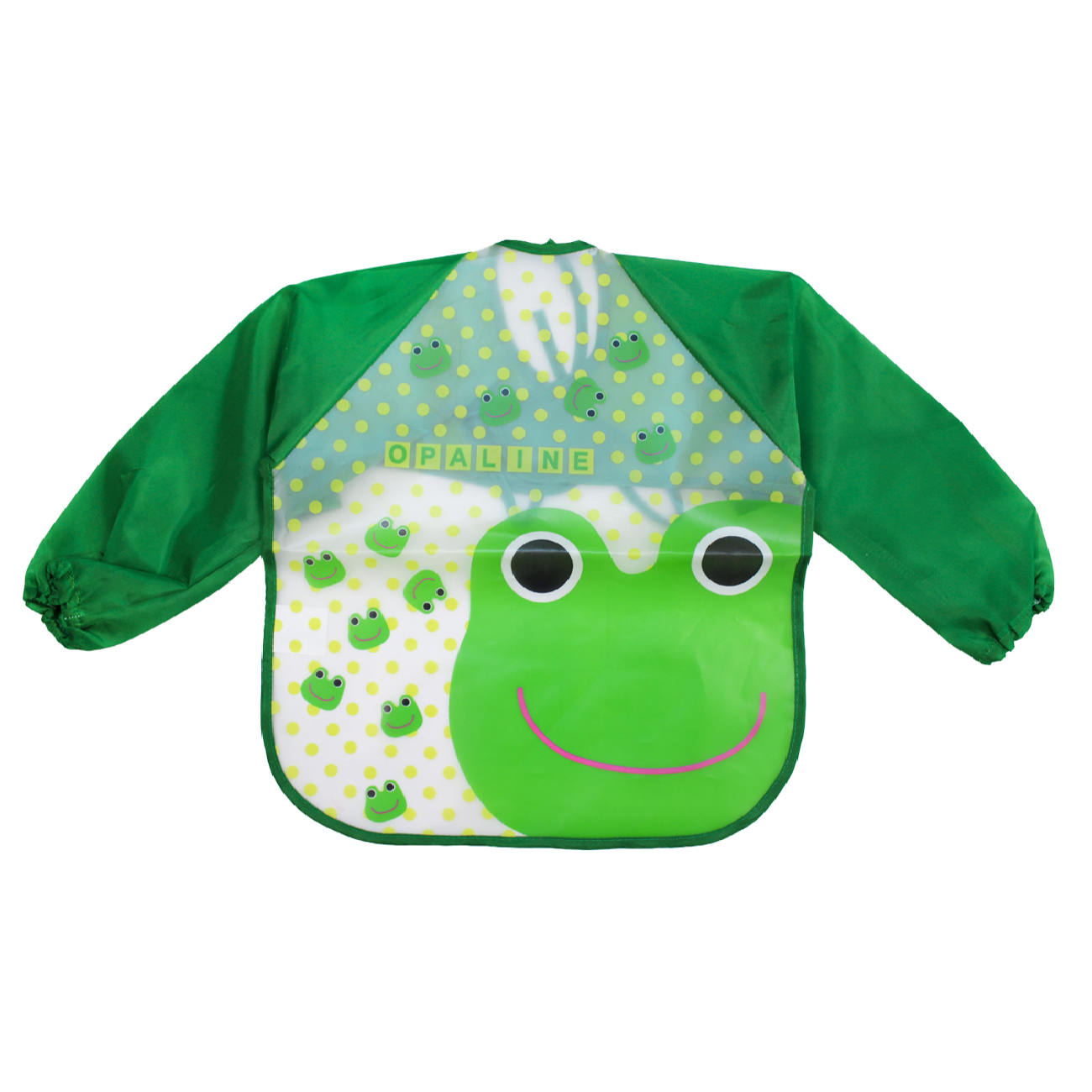Babyslab met Mouwen – Model Kikker – Groen