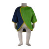 Babyslab met Mouwen - Model Teddybeer - Marineblauw