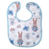 Babyslabbetjes met Mouwen - Model Konijn - Wit (3 stuks)