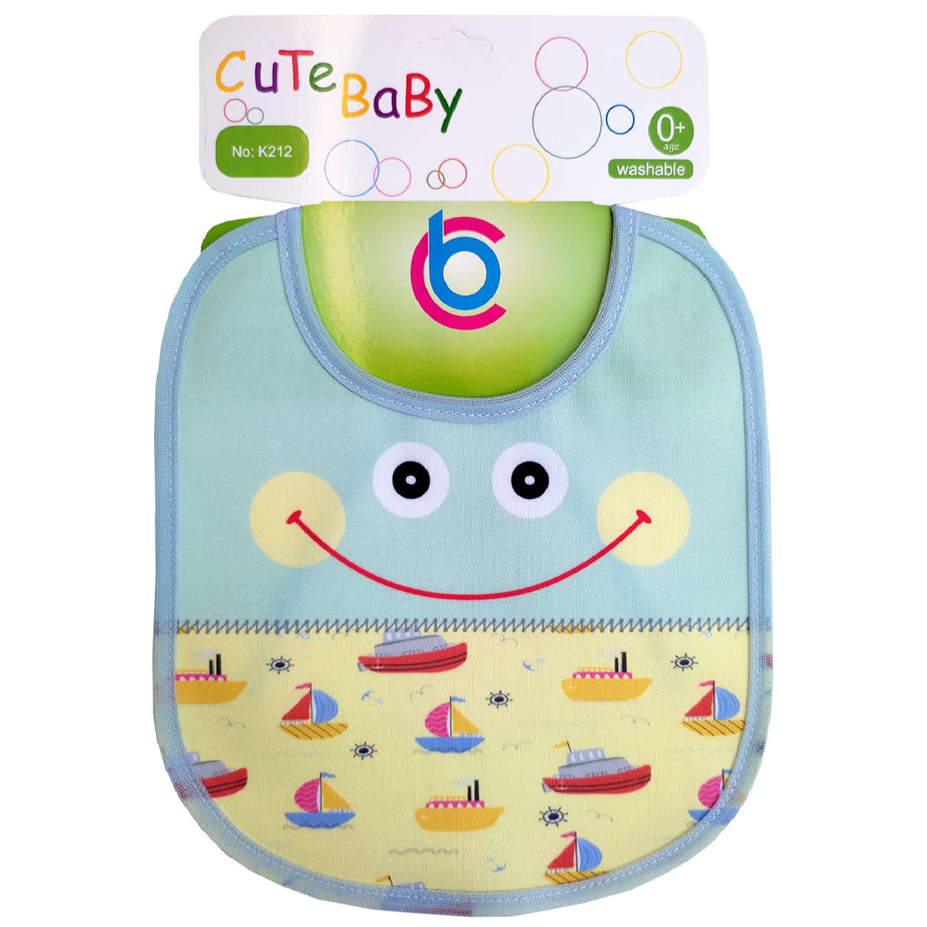 Babyslabbetjes met Bandjes – Set van 4 – Diverse Kleuren