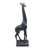 Decoratieve Giraffe Beeldhouwwerk – Hoog, Elegante Wildlife Kunst