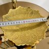 Decoratieve Messing Schotel Handgemaakt Ghalamzani Gravure