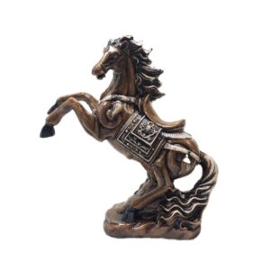 Decoratief Keramisch Paard Beeldje – Artistieke Equine Decoratie