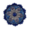 Decoratieve Koperen Schotel in Perzisch Minakari Emaille voor Wanddecoratie