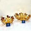 Gouden Metalen Serveerkom – Model Borna
