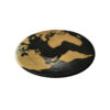 Decoratieve Aardewerken Plaat voor Tafel & Muurdecor in Planeet Aarde Ontwerp