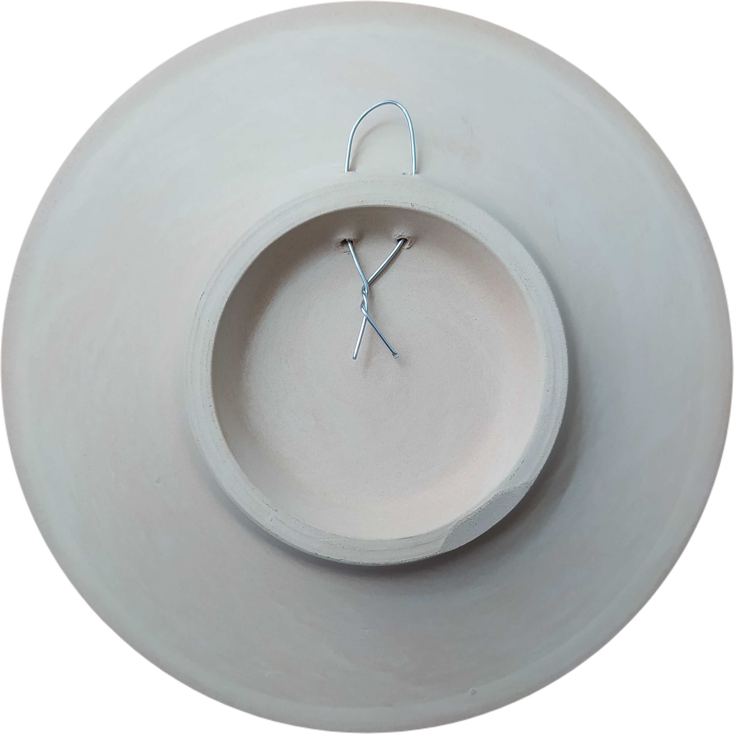 Decoratieve aardewerken bord – model Perzische Khatoon
