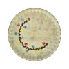 Decoratieve Aardewerk Dienblad met Artistiek Ontwerp Handgemaakt & Handgeschilderd